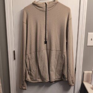 Insport Polartec Flame Resistant 1/2 Zip Grid Fleece Waffle Knit FROG Baselayer